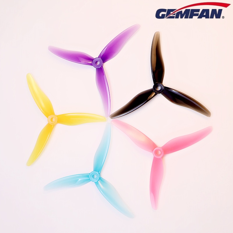 New 4 Pair Gemfan 51477 5inch  - Fpv Drone Propeller review and price
