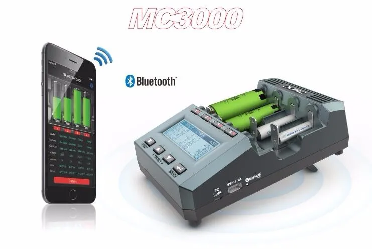 MC3000  Smart 4 Slots LCD Disp - Fpv Drone Charger review and price
