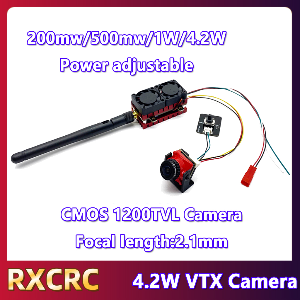 RXCRC 5.8G 48CH 4.2W High Powe - Fpv Drone Camera review and price