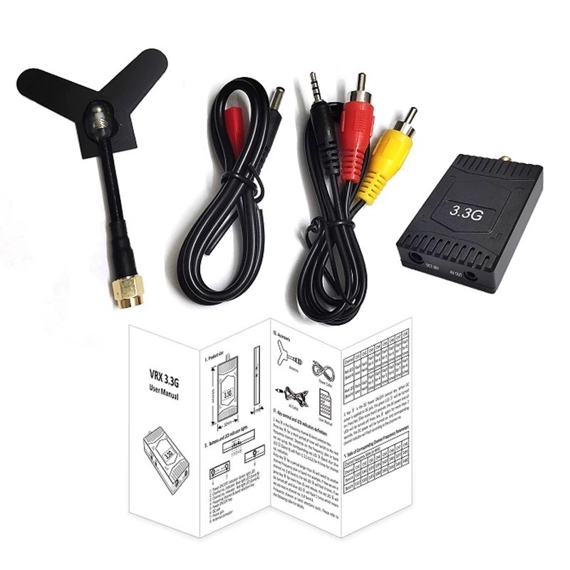 3.3GHz FPV VTX/VRX  3W Analog  - Fpv Drone Transmitter review and price