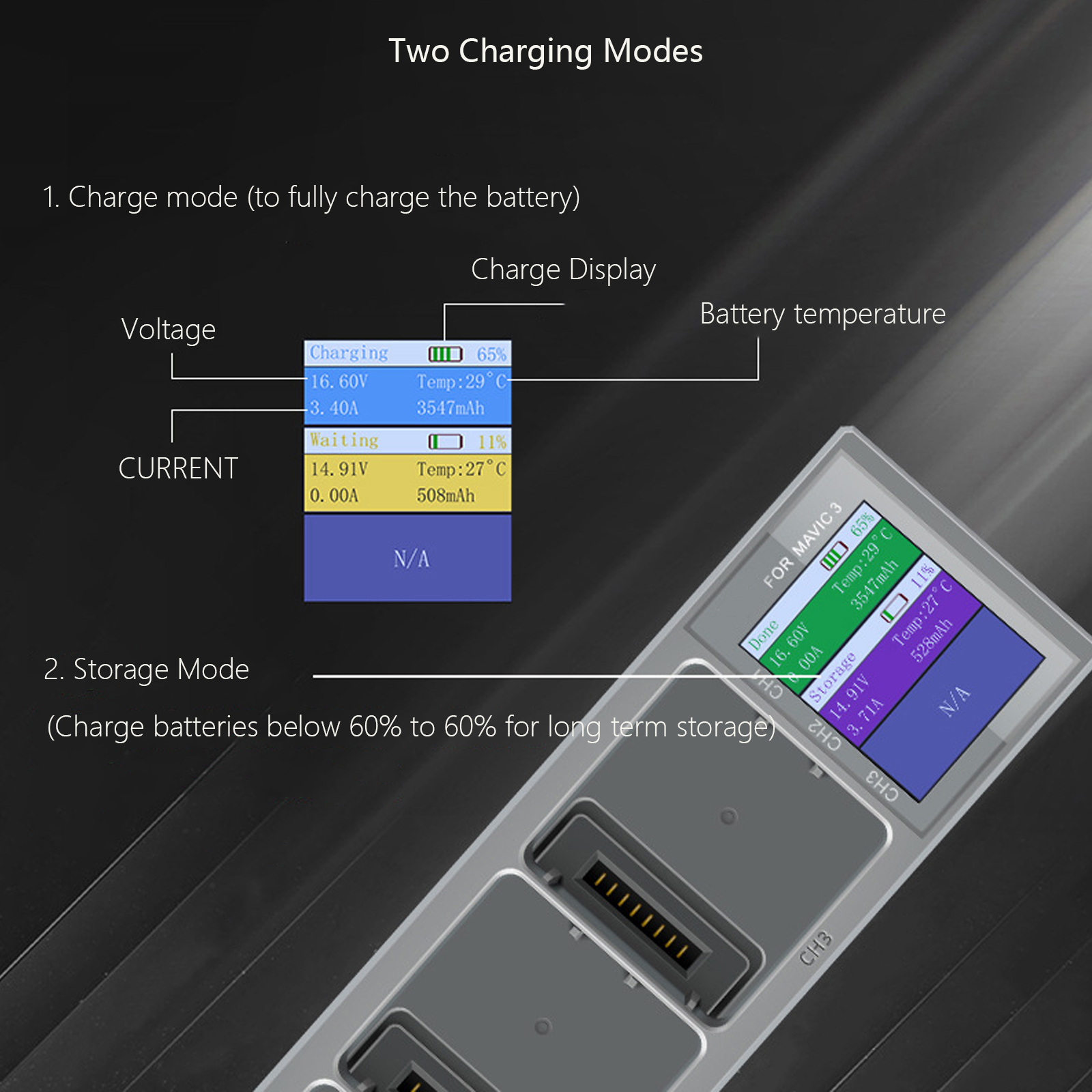 New 3 In 1 Charging Hub for DJ - Fpv Drone Charger review and price