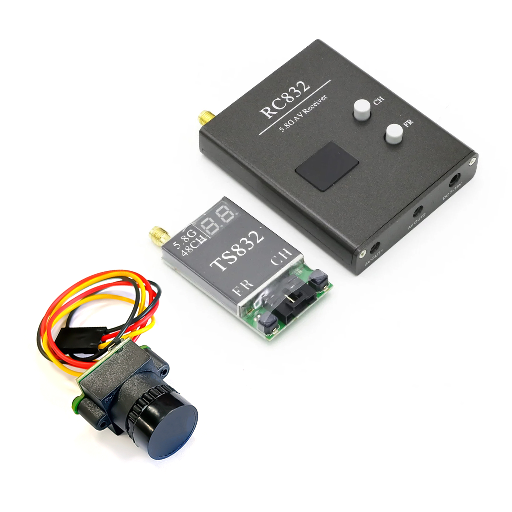 TS832 Receiver +RC832 +1000TVL - Fpv Drone Antenna review and price