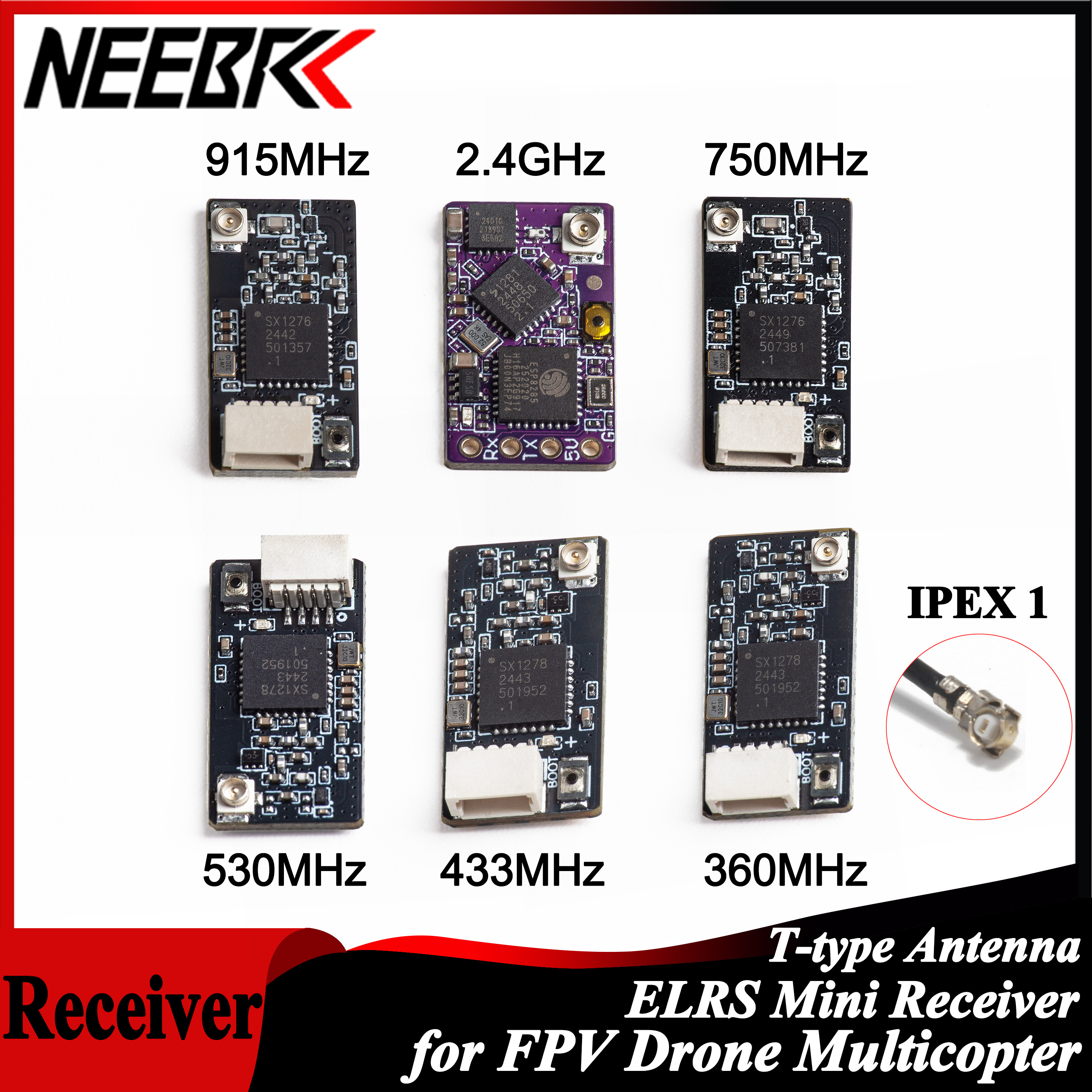 NEEBRC ELRS 2.4G/915Mhz/360Mhz - Fpv Drone Antenna review and price