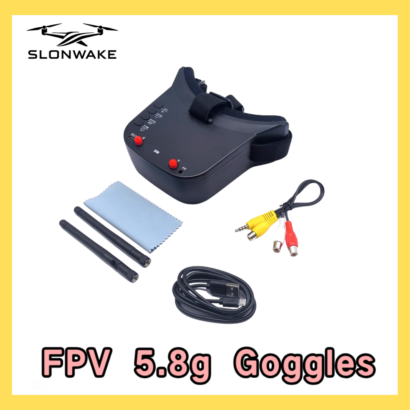 SLONWAKE 5.8G 48CH FPV 400mw V - Fpv Drone Camera review and price