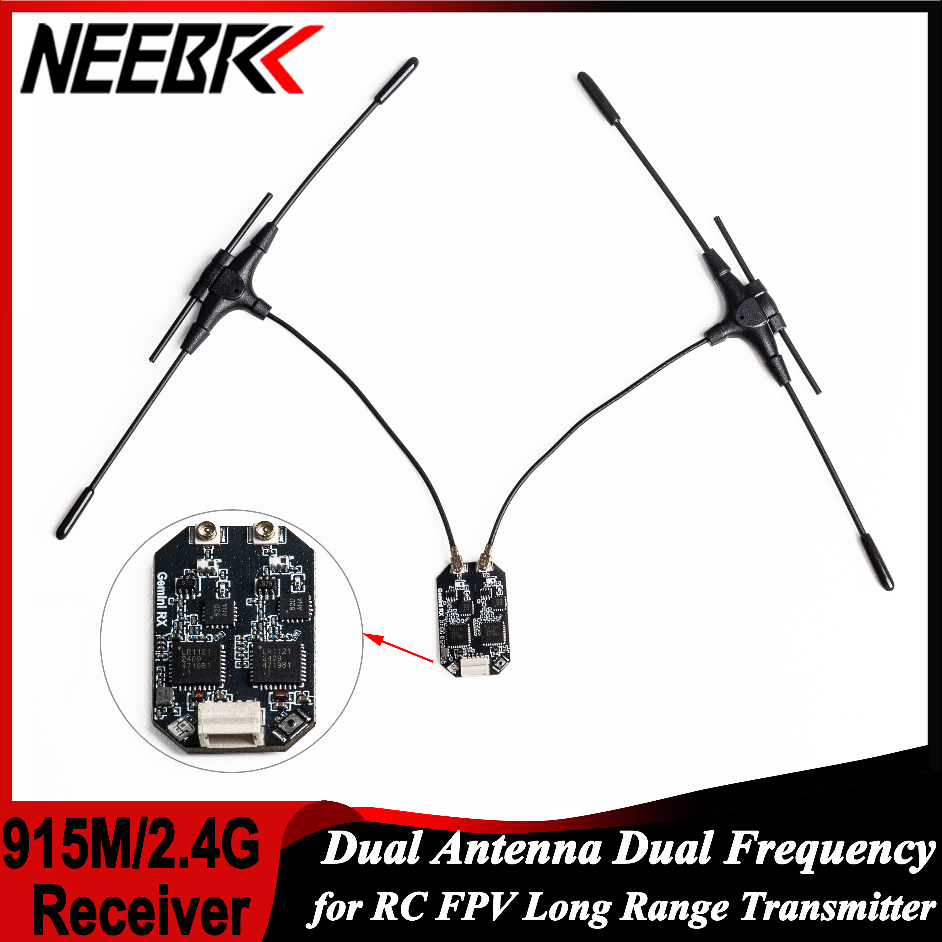 ELRS 915MHz/2.4GHz Gemini Dual - Fpv Drone Antenna review and price