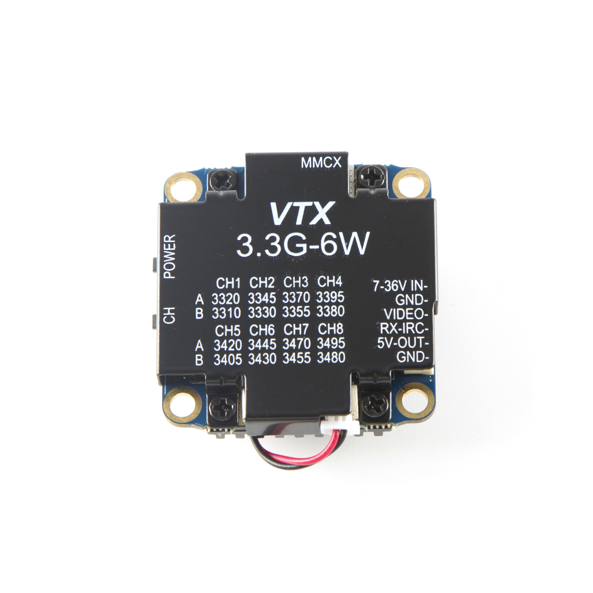 FPV Video Transmitter 3.3G 6W  - Fpv Drone Transmitter review and price